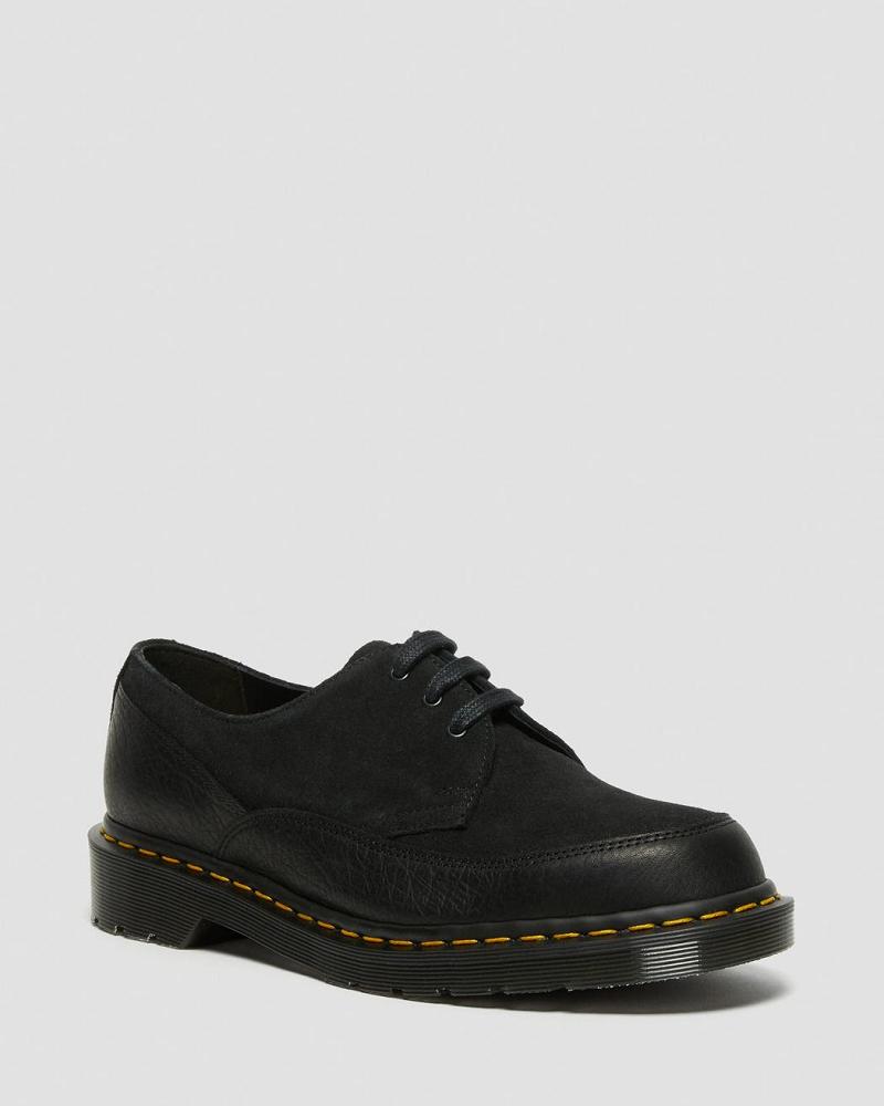 Dr Martens 1461 Guard Made in England Leren Veterschoenen Heren Zwart | NL 234DFM